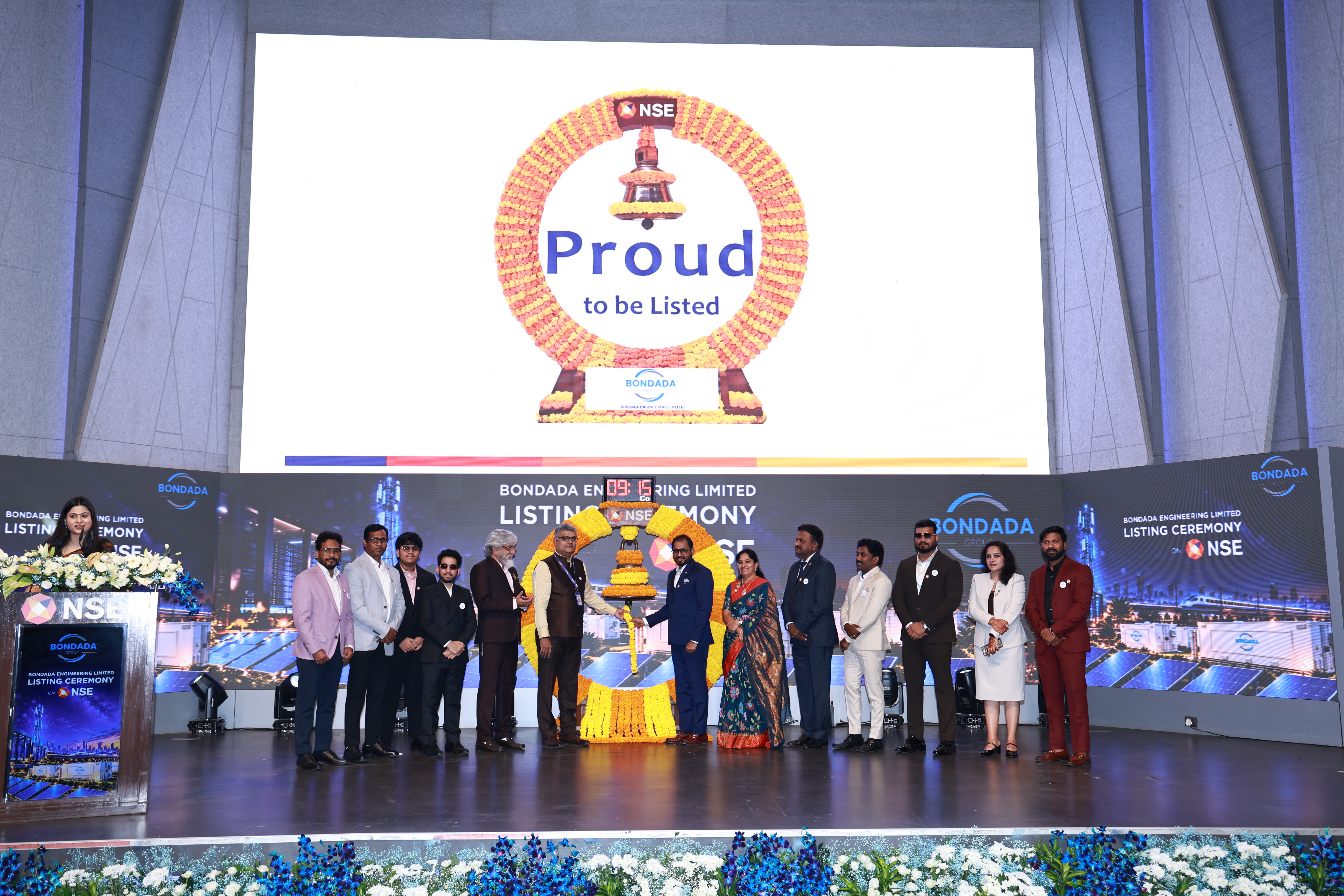Bondada Engineering Rings the Bell at NSE, Ushers in a New Era of Growth