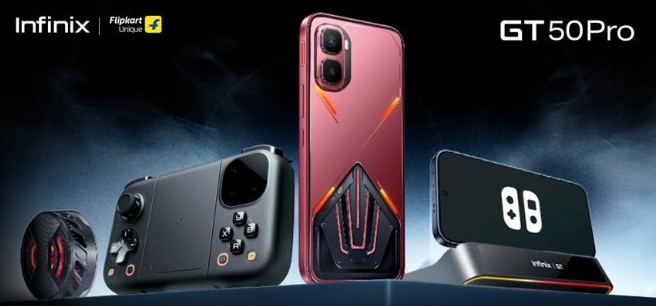 Infinix GT 50 Pro Launches in India with an Integrated Smartphone-to-Console Experience