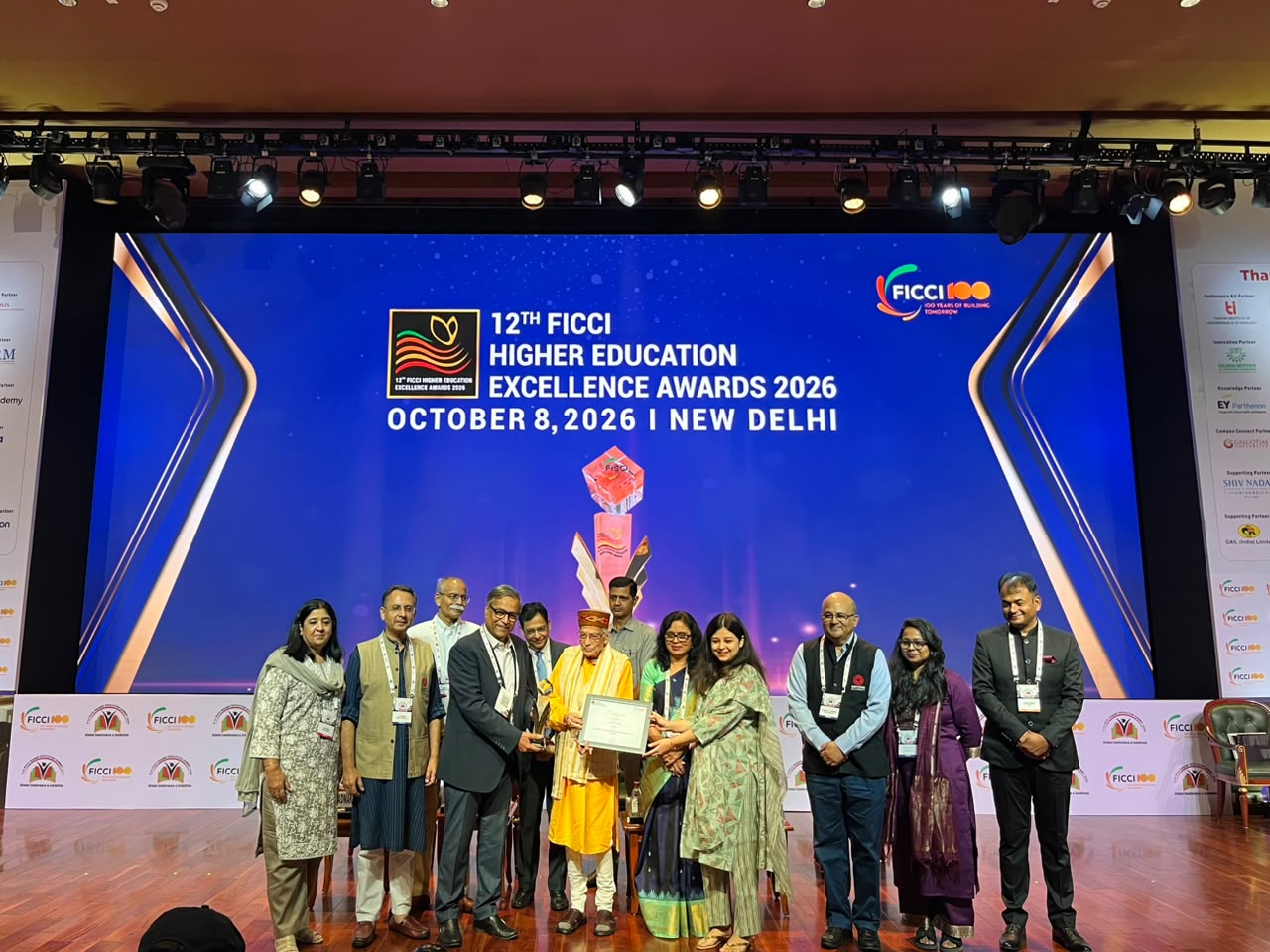 Ashoka University Wins Two FICCI Excellence Awards;  Vice-Chancellor Rishikesha T. Krishnan Named Personality of the Year 2026 