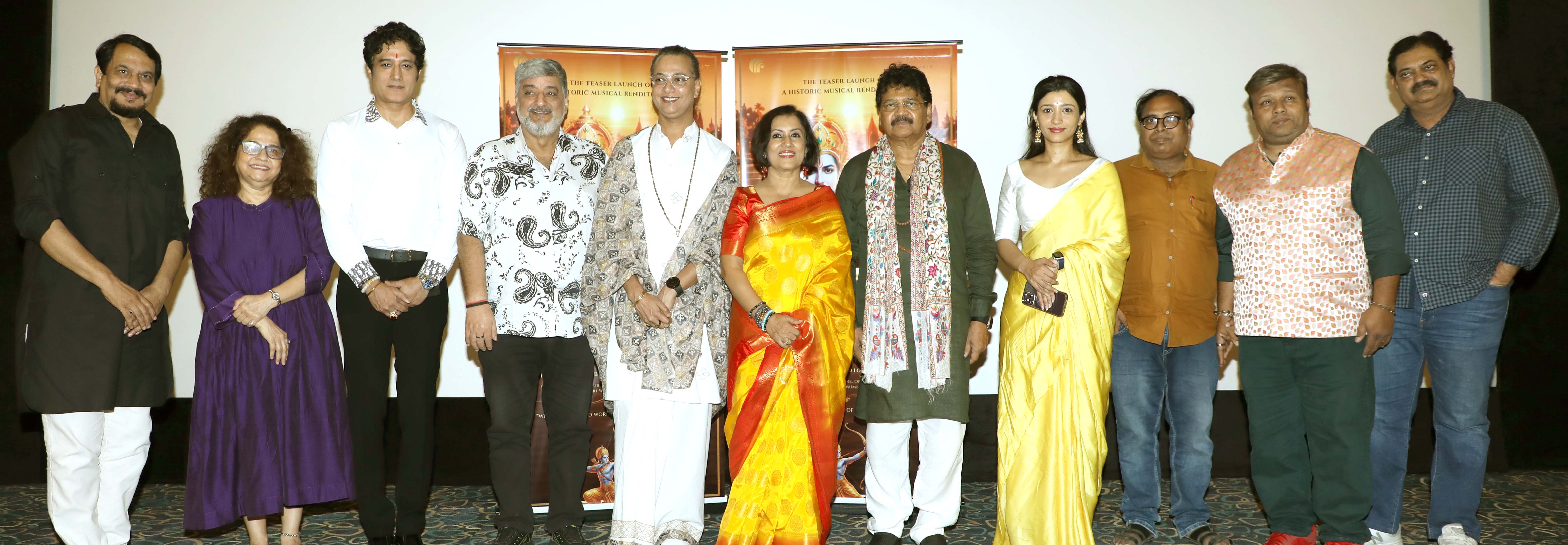 Two Years of Devotion, 52 Hours of Music: Teaser of Madhushree and Robby Badal’s ‘Shri Ramcharitmanas’ Launched