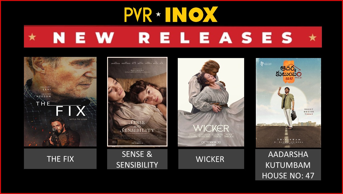 PVR INOX Brings a Diverse Line-Up of International Cinema, Romance, Regional Films and Halloween Favourites to the Big Screen