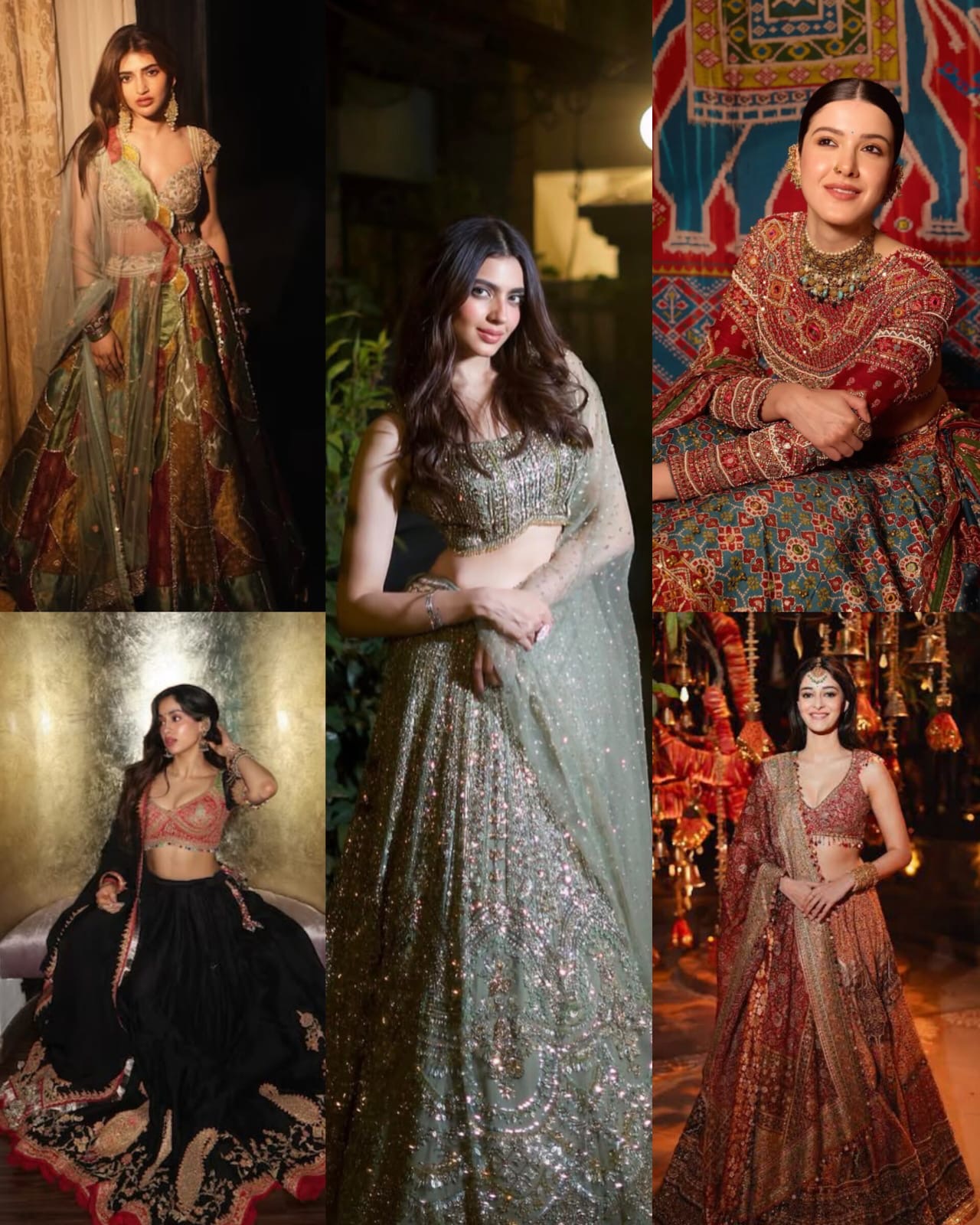 From Ananya Panday to Kashika Kapoor to Janhvi Kapoor: 5 OG Bollywood Beauties Who Will Give You the Perfect Garba Looks You Need This Navratri