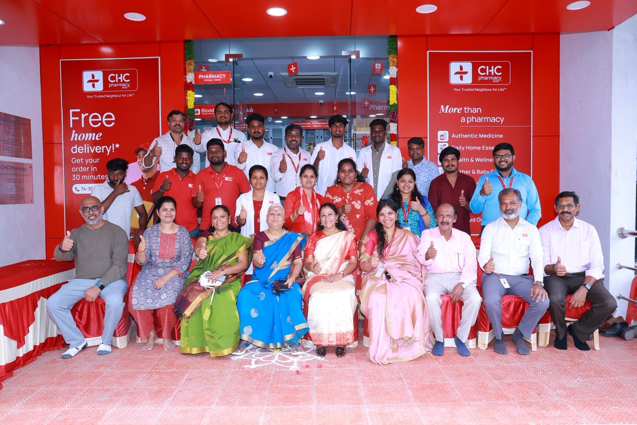 CHC Pharmacy launches sixth Chennai outlet at Korattur under its Mini format
