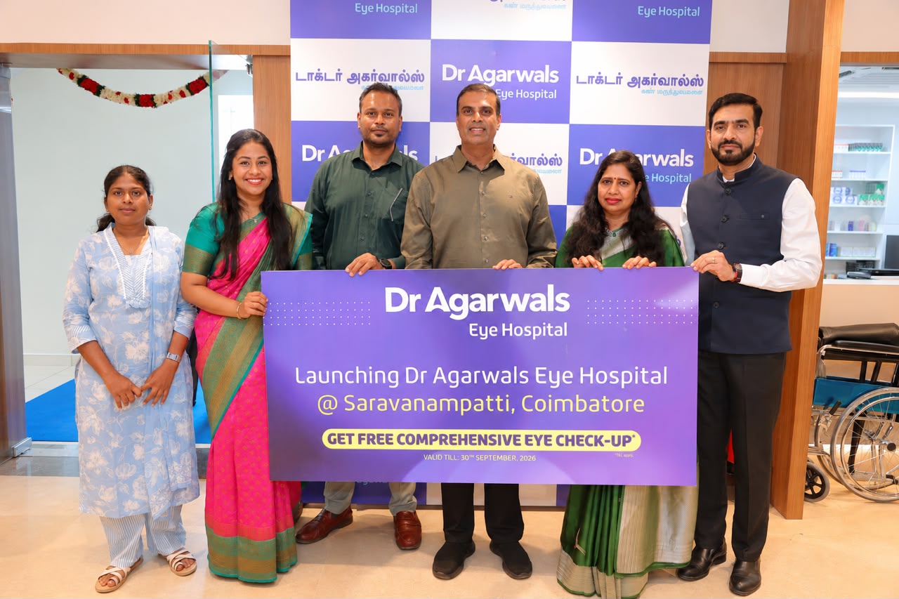 Dr Agarwals Eye Hospital Inaugurates State-of-the-art New Hospital at Saravanampatti, Coimbatore