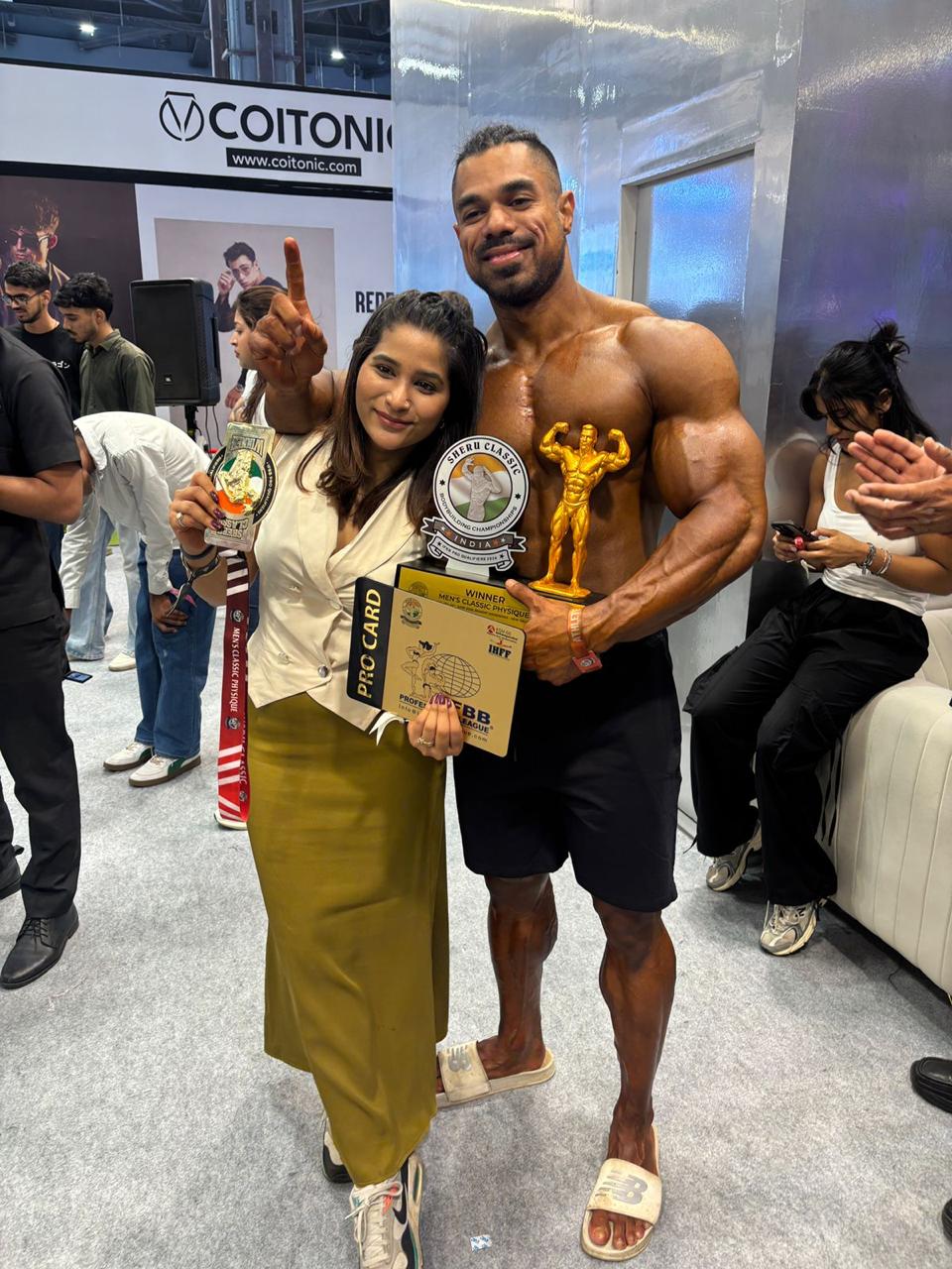 India's Bodybuilder Mohan Vashisht Wins Gold, Earns International Federation of Bodybuilding and Fitness 
