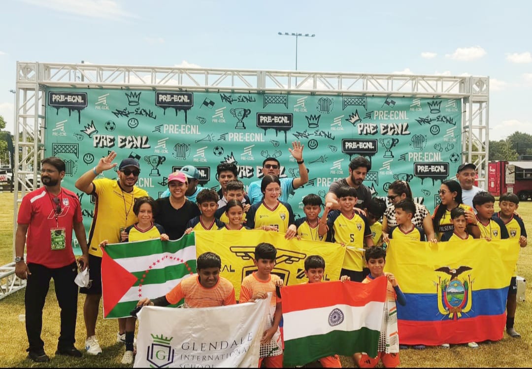 Hyderabad’s young Footballers represent India at International Youth Football Tournament in USA
