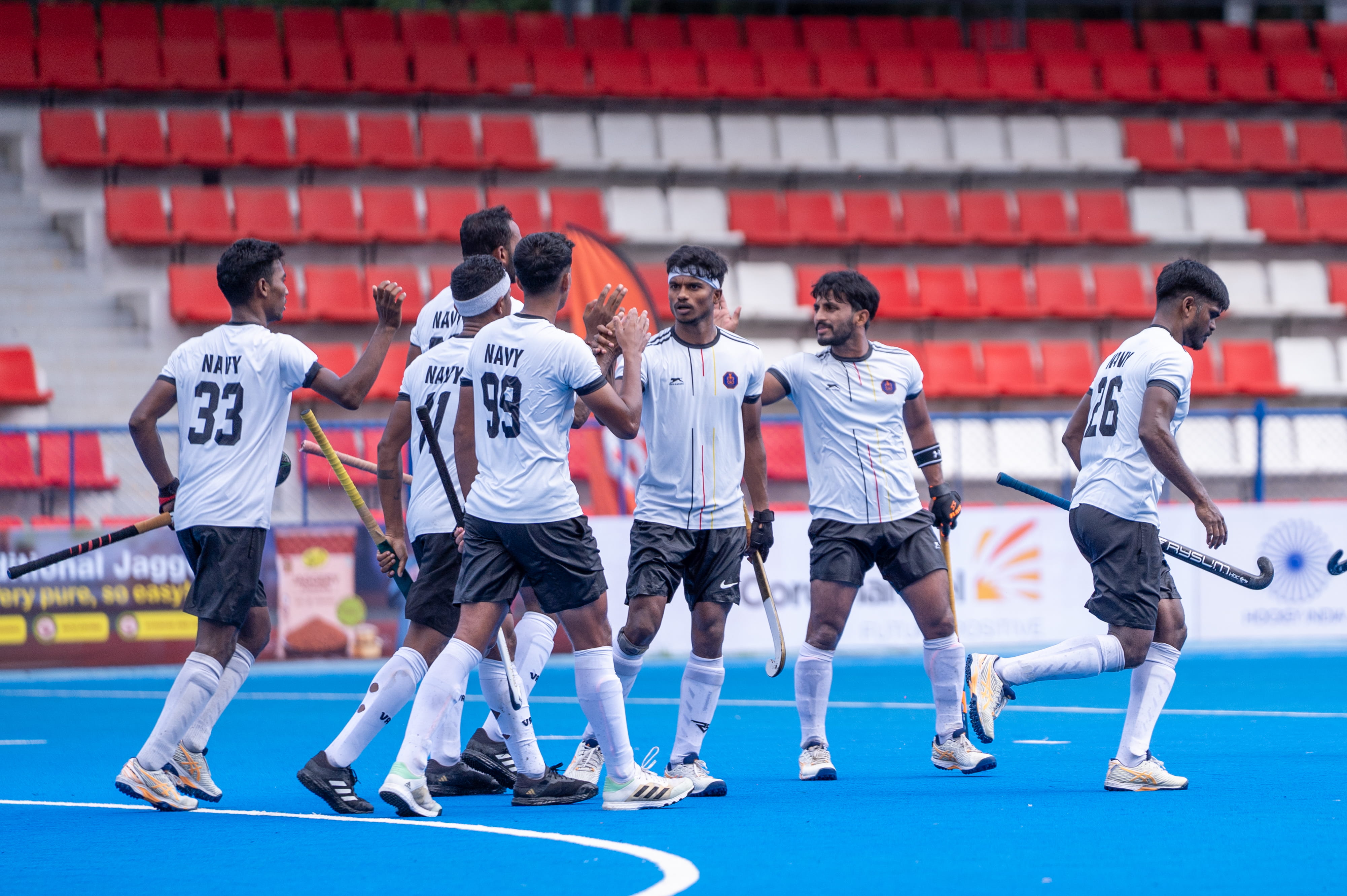 Day 3 of the 97th All-India MCC-Murugappa Gold Cup Hockey Tournament