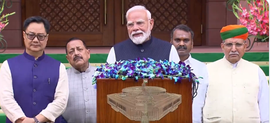 PM Modi Highlights Youth Power and India’s Space Aspirations During Monsoon Session