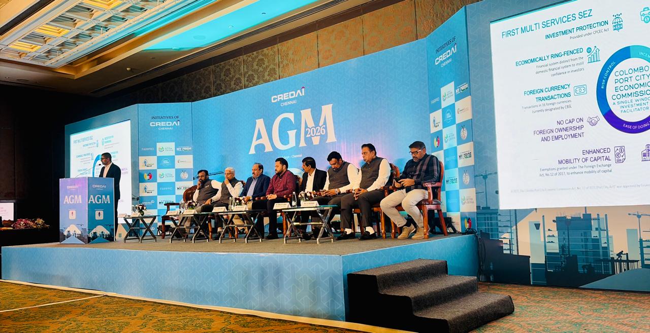 CREDAI Chennai Hosts Member Interaction with Port City Colombo