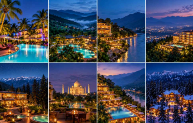 Scenic Night-View Stays: 6 Picturesque Hotels & Resorts to Unwind After Sunset 