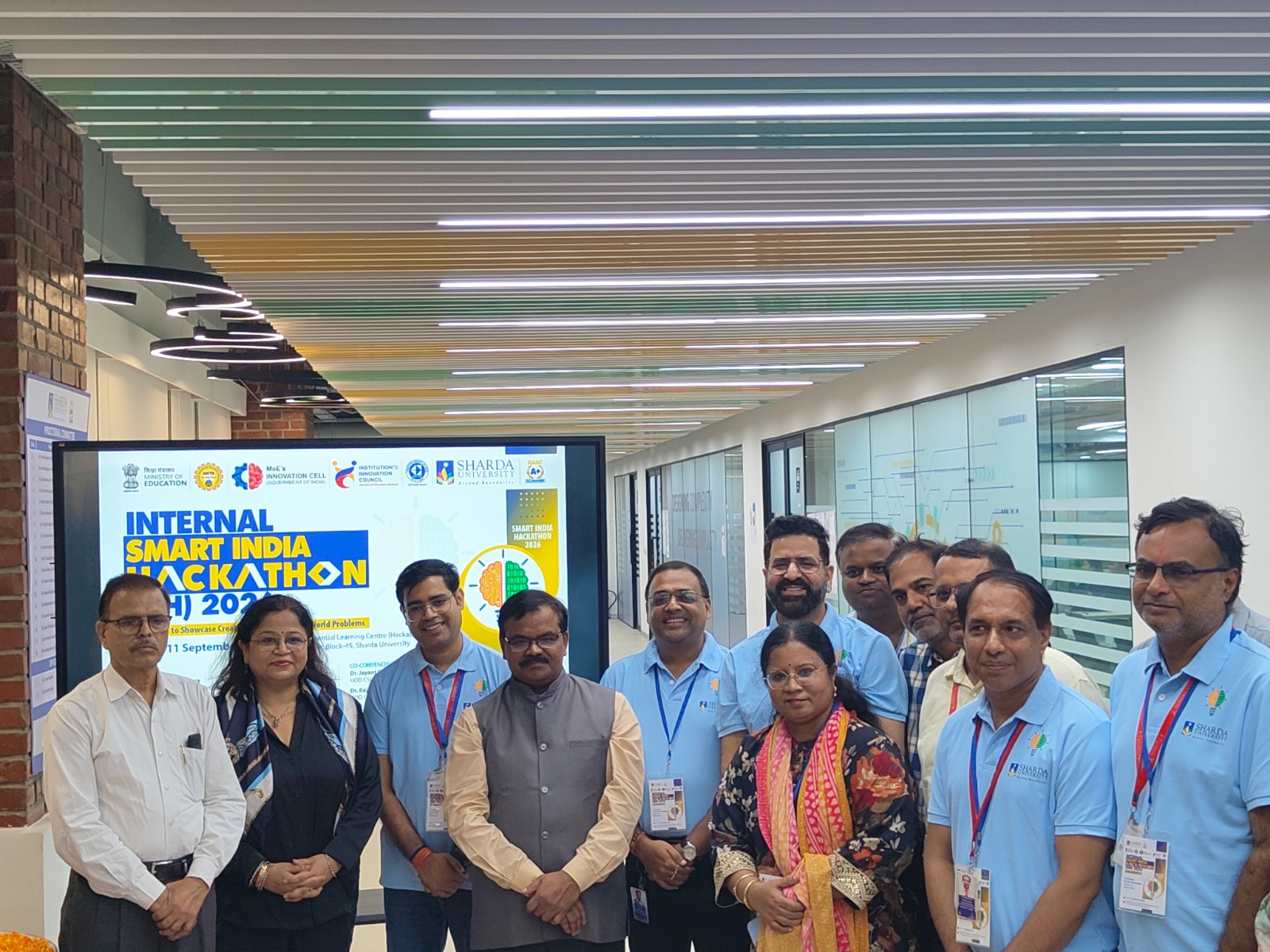 Innovation and technical talent to get a new platform: Internal Smart India Hackathon 2026 Concluded at Sharda University